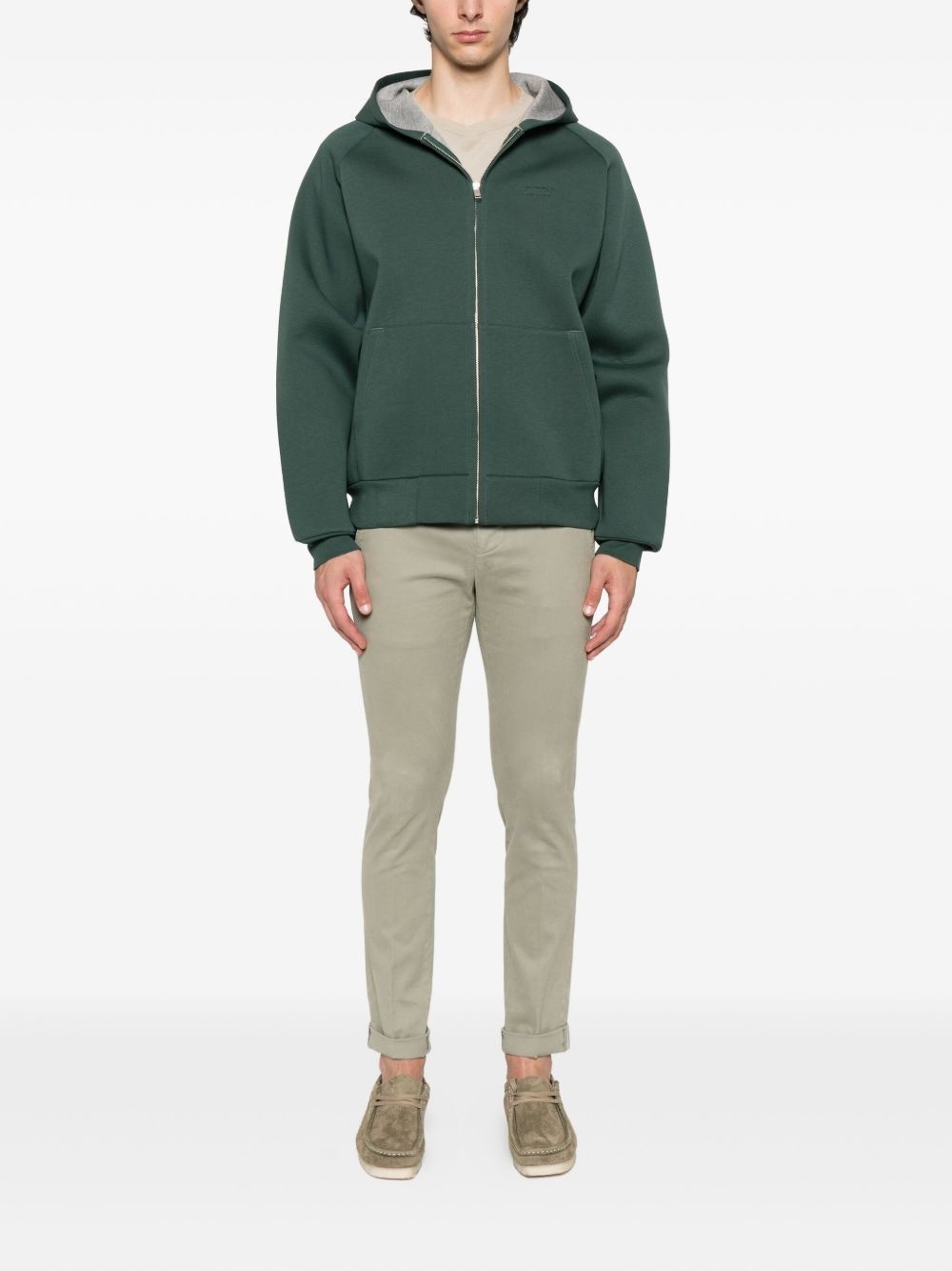 zip-up hoodie - 3