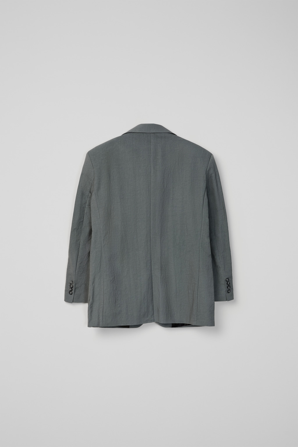 Gray ECONYL® Suit Blazer - 3