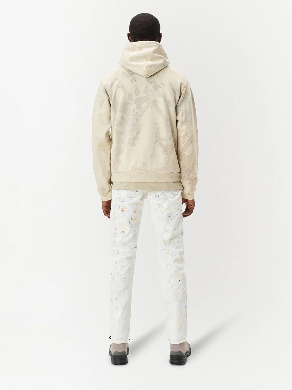 Beach rib-trimmed cotton hoodie - 4