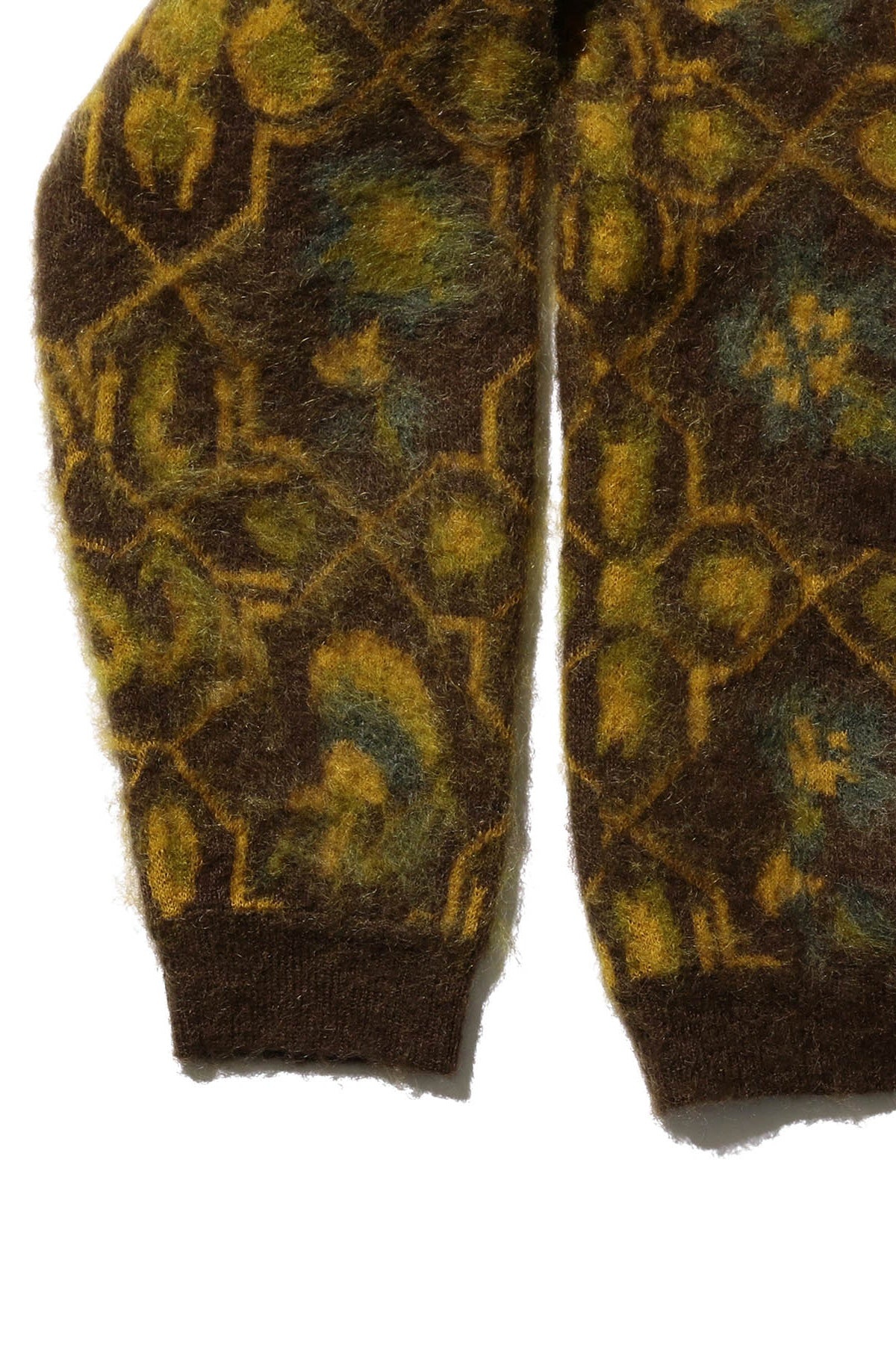 Cardigan Botanical Jacquard - Brown - 3