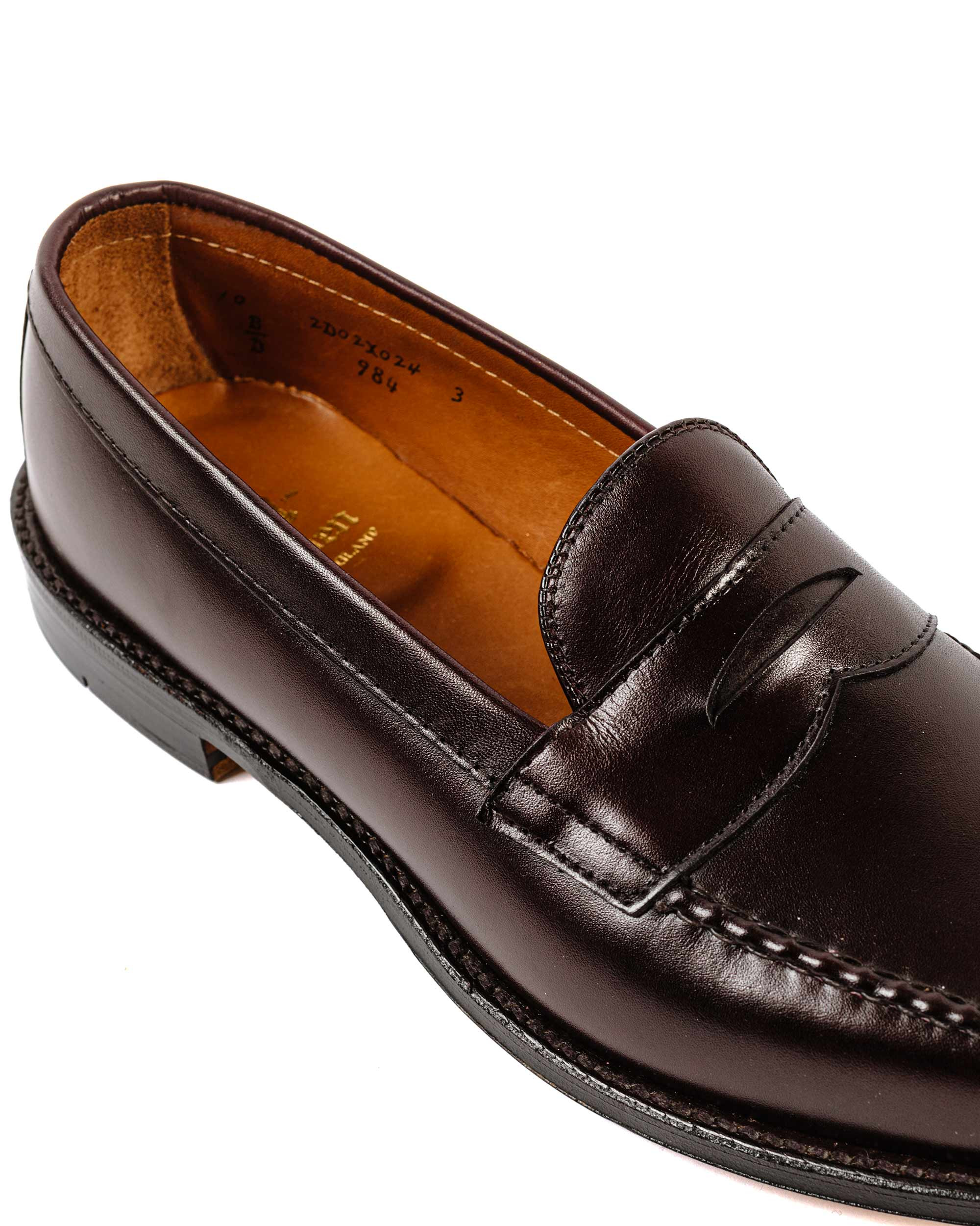 Leisure Handsewn Burgundy Calfskin 984 - 3