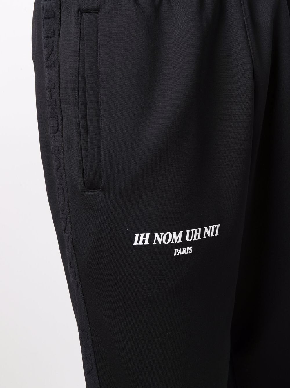 logo-print jersey sweatpants - 5