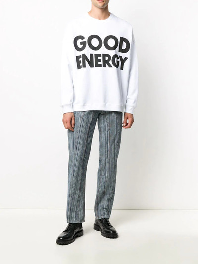 Moschino Good Energy print sweatshirt outlook