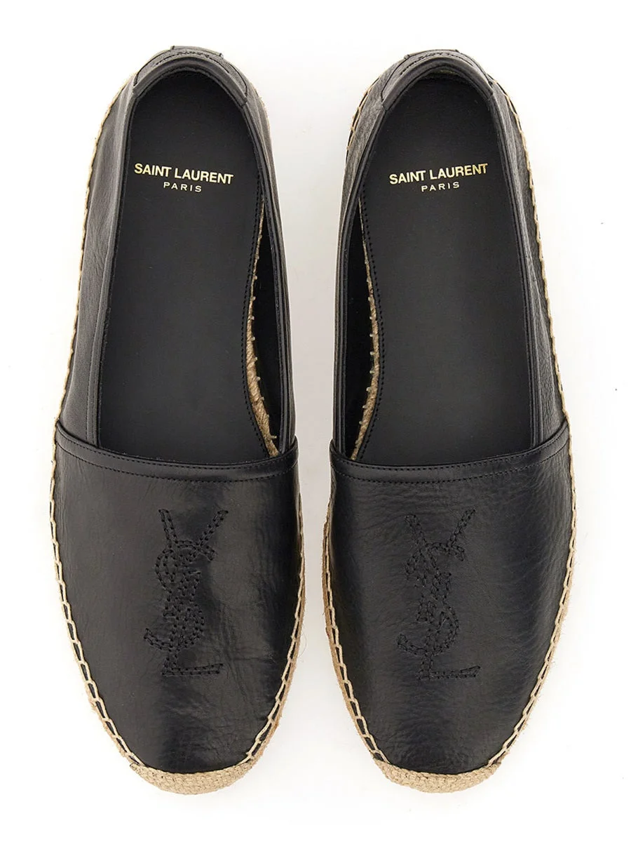 Saint Laurent Men Monogram Espadrille - 1