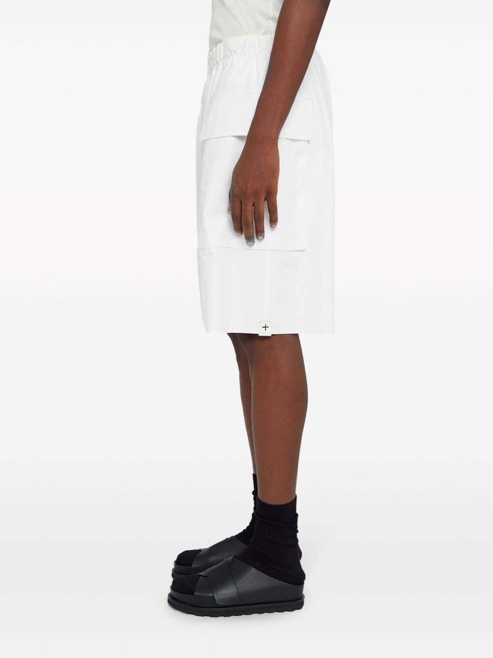 cotton cargo shorts - 4
