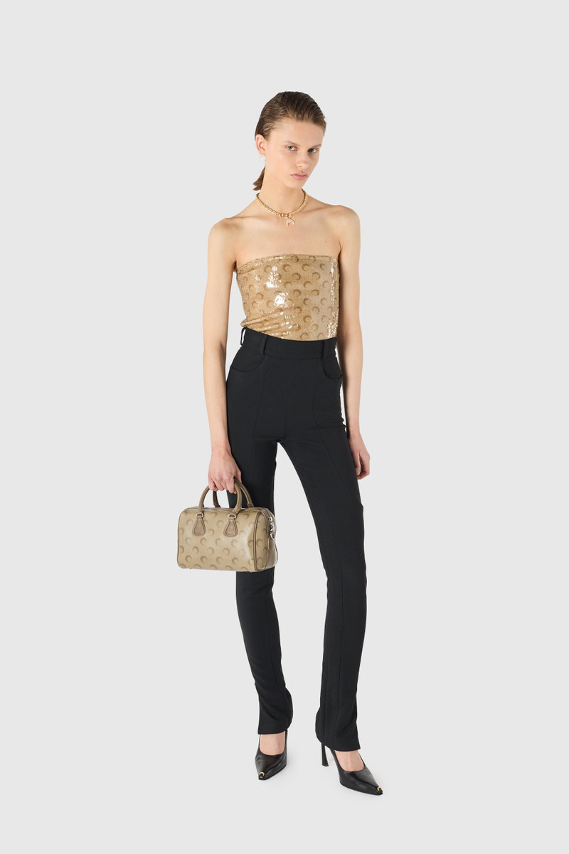 Tailored slim flim pant with sculptural seam lines 11