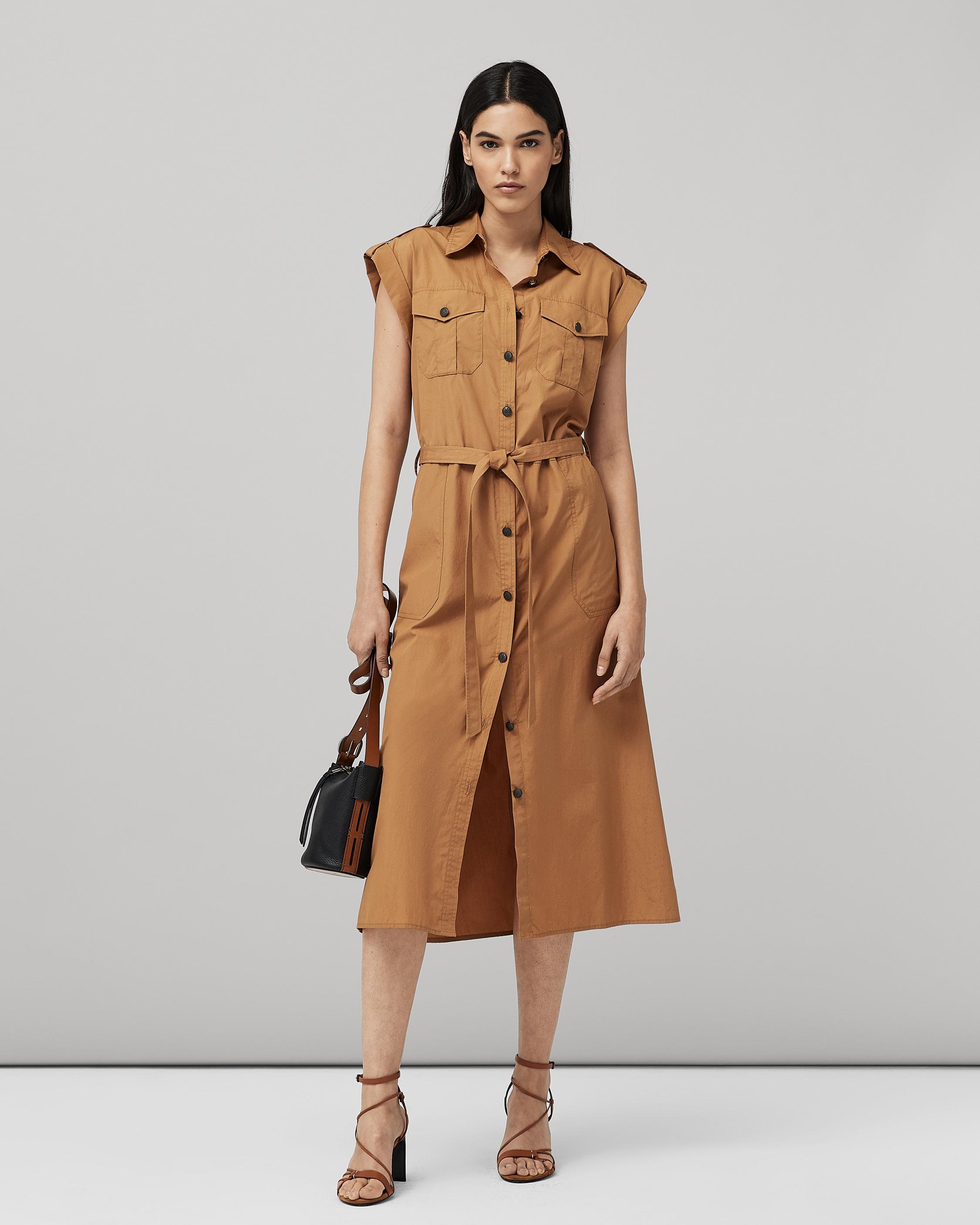 Roxanne Maxi Sleeveless Dress
Cotton Poplin Dress - 6
