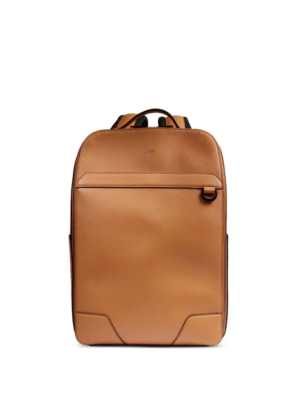 leather top-handle backpack - 1