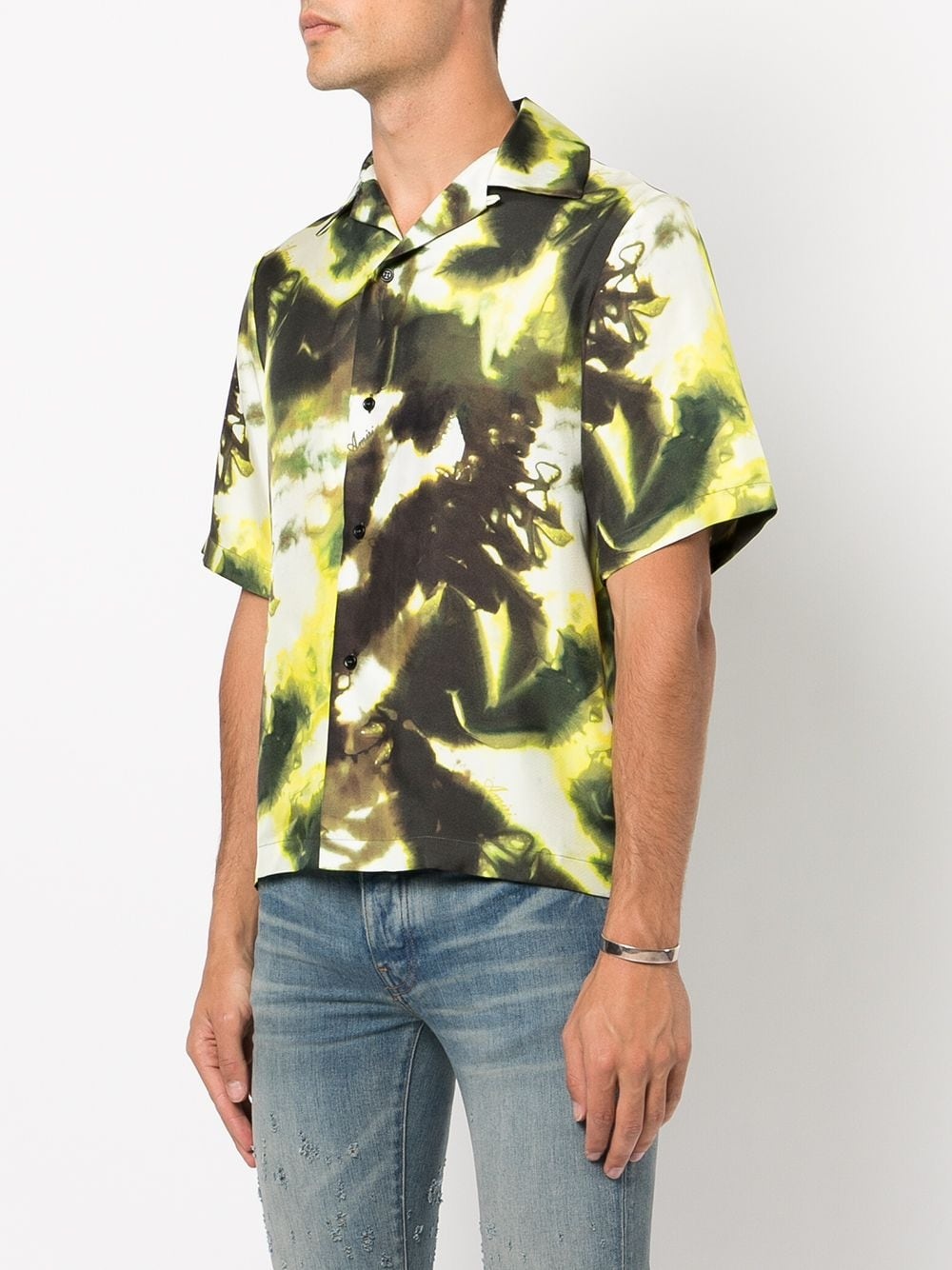 tie-dye print shirt - 3