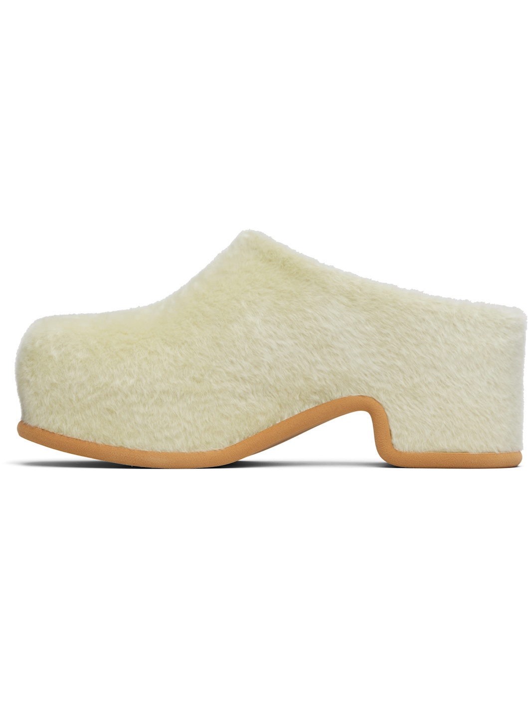 Green Platform Clogs - 3