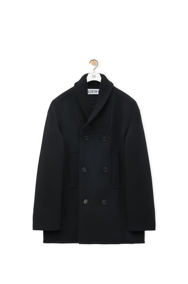 Peacoat in wool 1