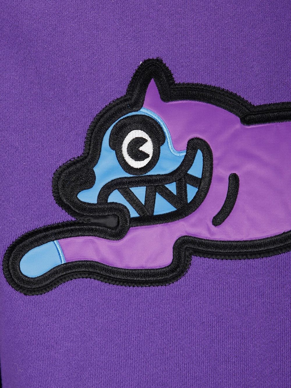 Sati Running Dog Popover dog-appliqué hoodie - 3