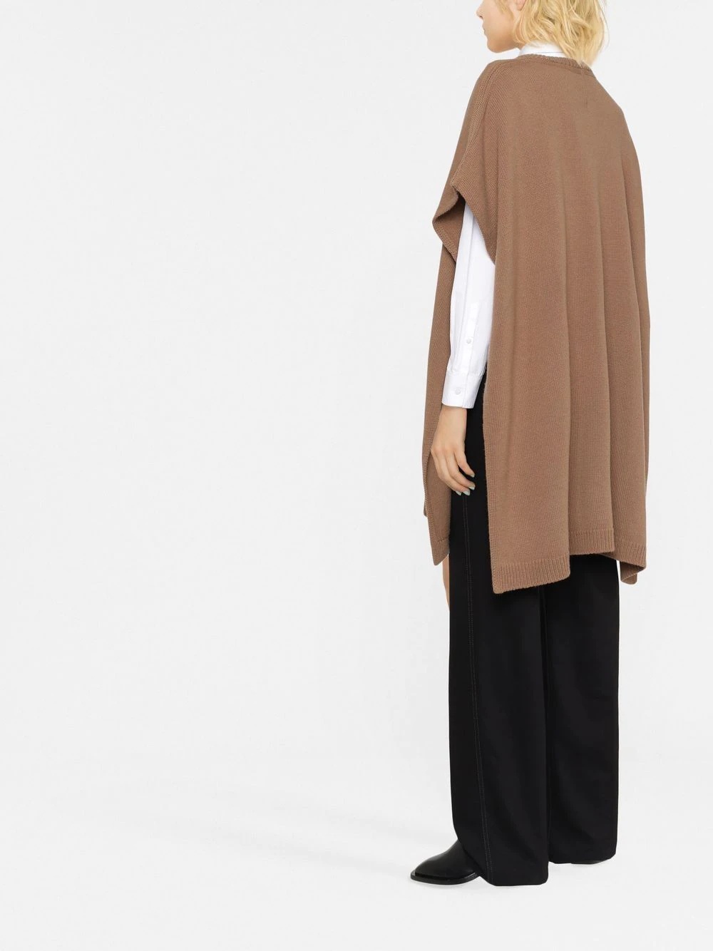 chain-detail knitted top - 4