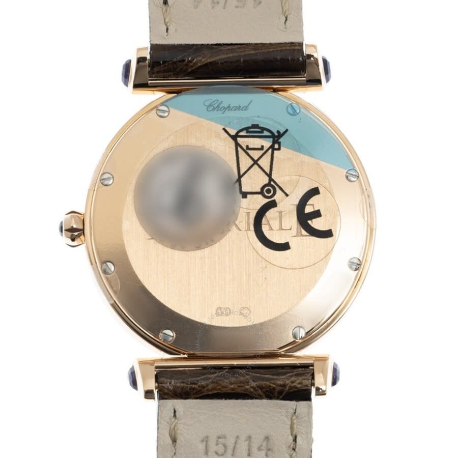 Chopard Imperiale Quartz Diamond Brown Dial Ladies Watch 384238-5007 - 4