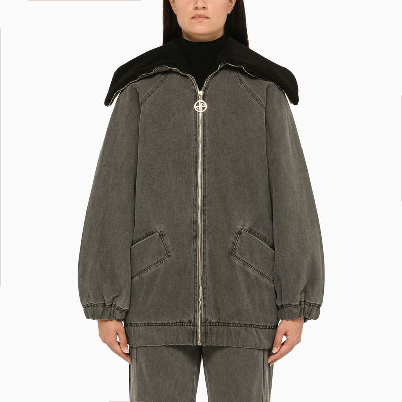 ジャケット PATOU Women Denim Jackets OU0230081DE 959A Gray Patou Denim jacket - Grey - Women | OU02300081959 | thebs.com