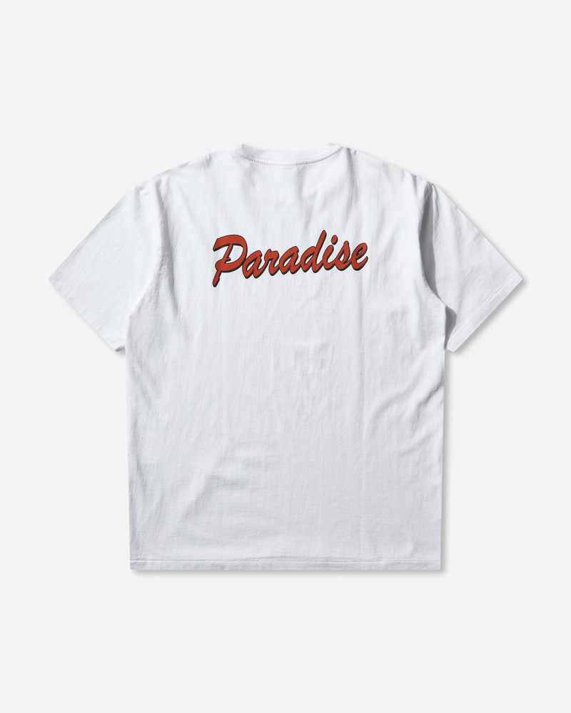 WACKO MARIA Men's Washed Heavy Weight T-Shirt (Type-8) White outlook