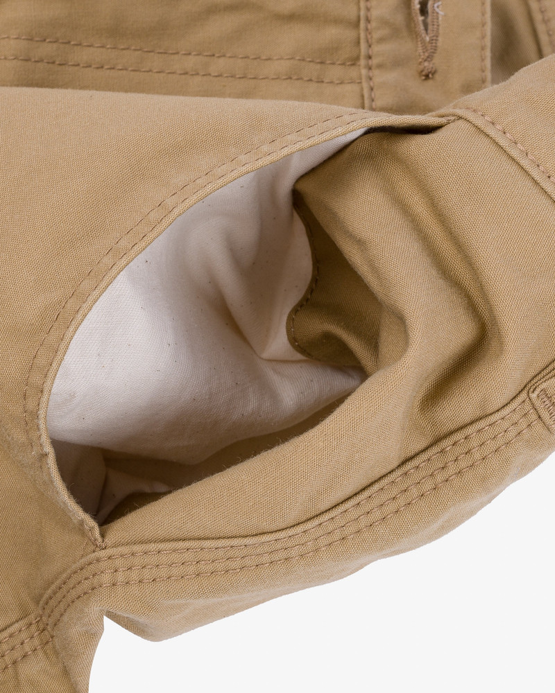 9OZ CANVAS MILITARY CARGO SHORTS - BEIGE 9