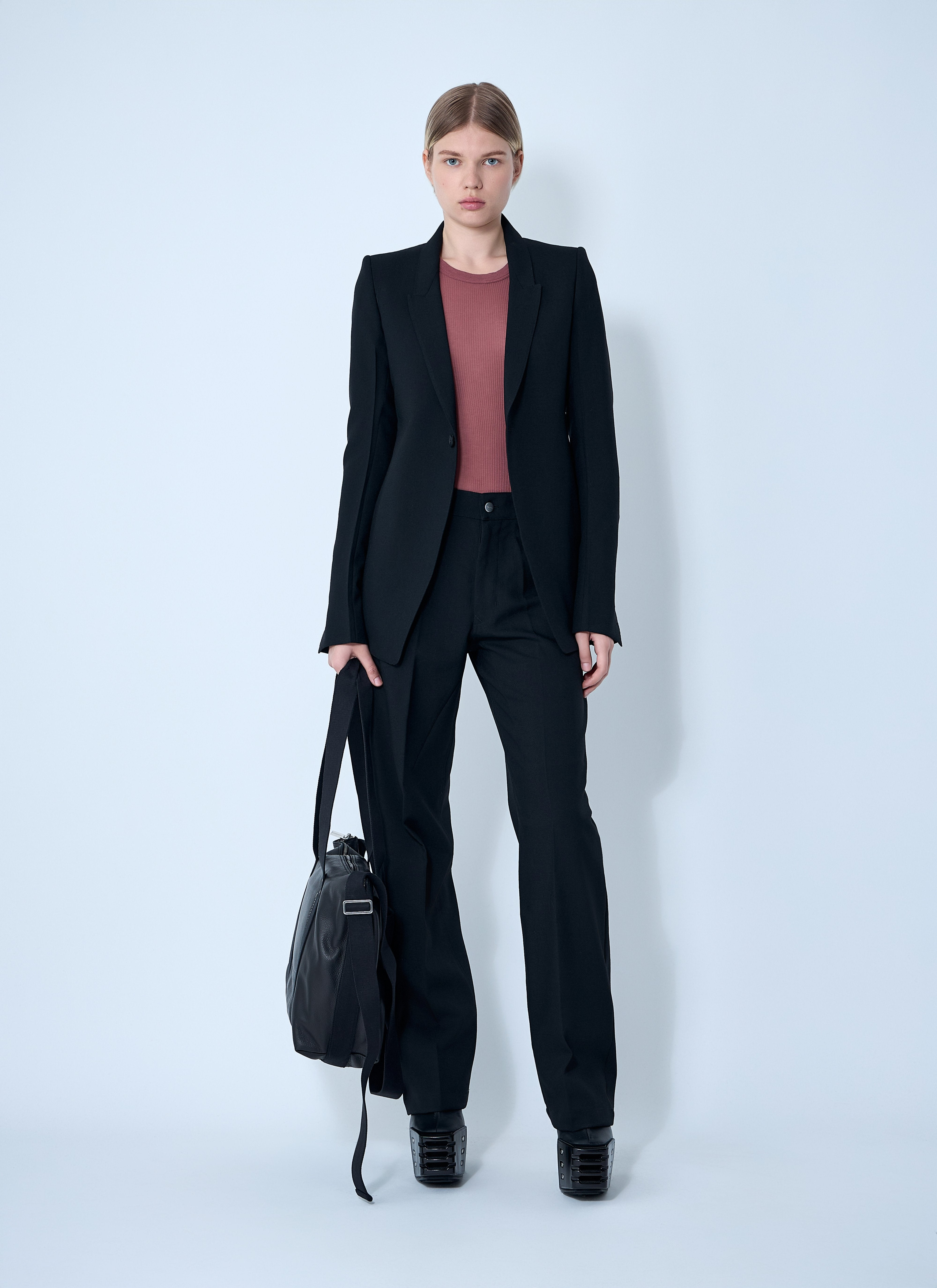 Rick Owens Women Extreme Soft Single-Breasted Blazer - 2