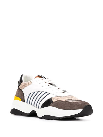 DSQUARED2 D24 colour-block sneakers outlook