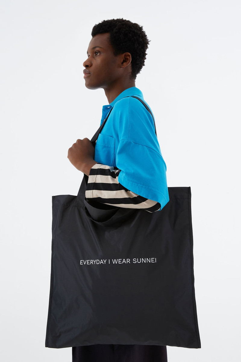 SUNNEI EVERYDAY I WEAR SUNNEI GREY TOTE BAG outlook