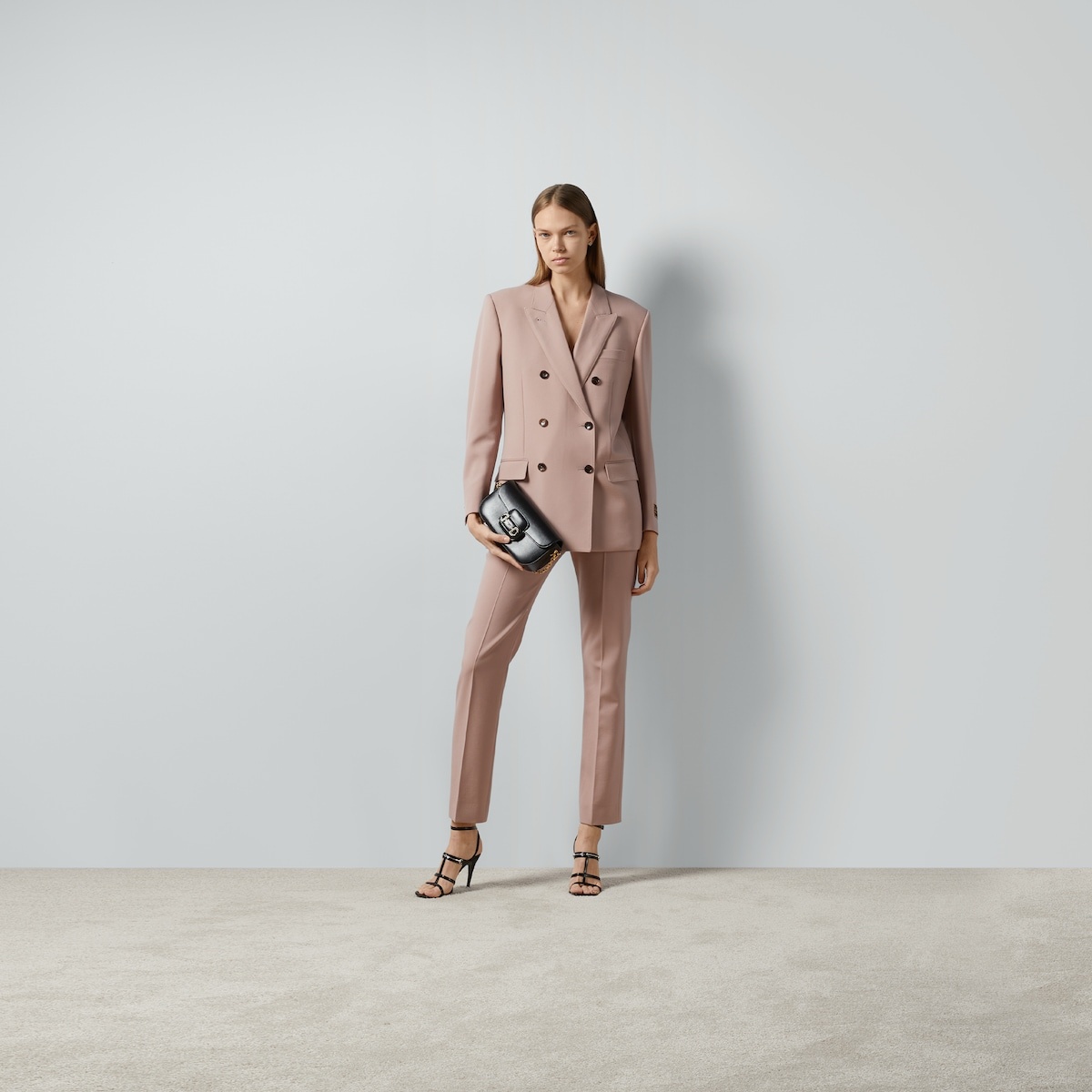 Wool pant with Gucci Horsebit label - 2