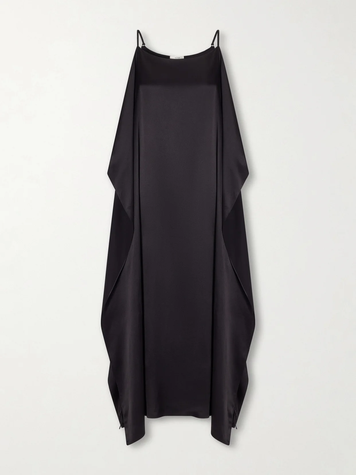 Kylo Draped Silk-satin Midi Dress - 1