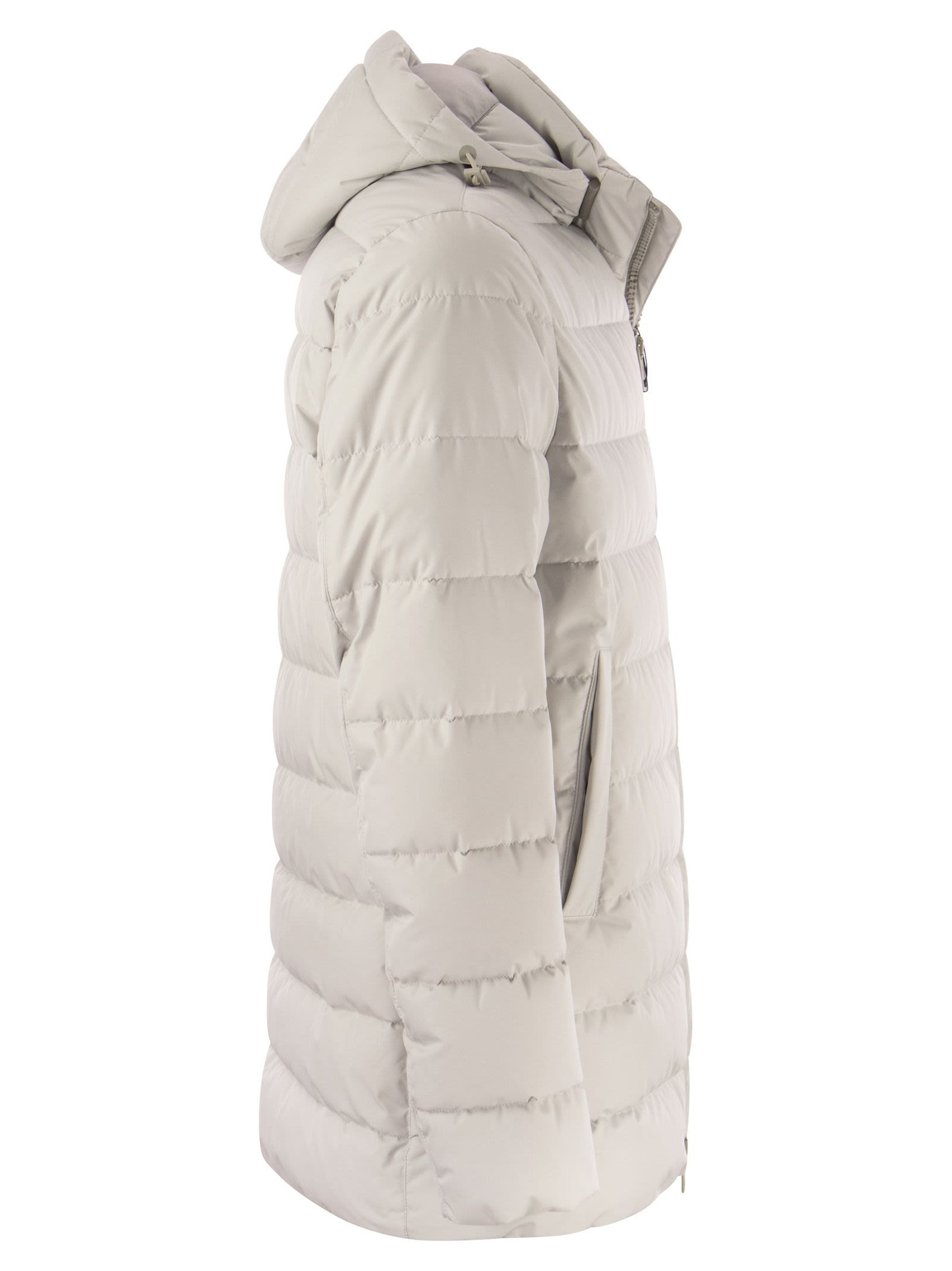 Herno Men Medium Hooded Down Jacket - 3