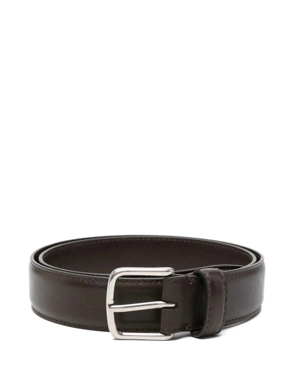 classic leather belt - 1