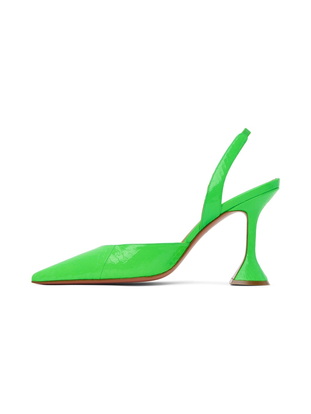 Green Holli Sling Heels - 3