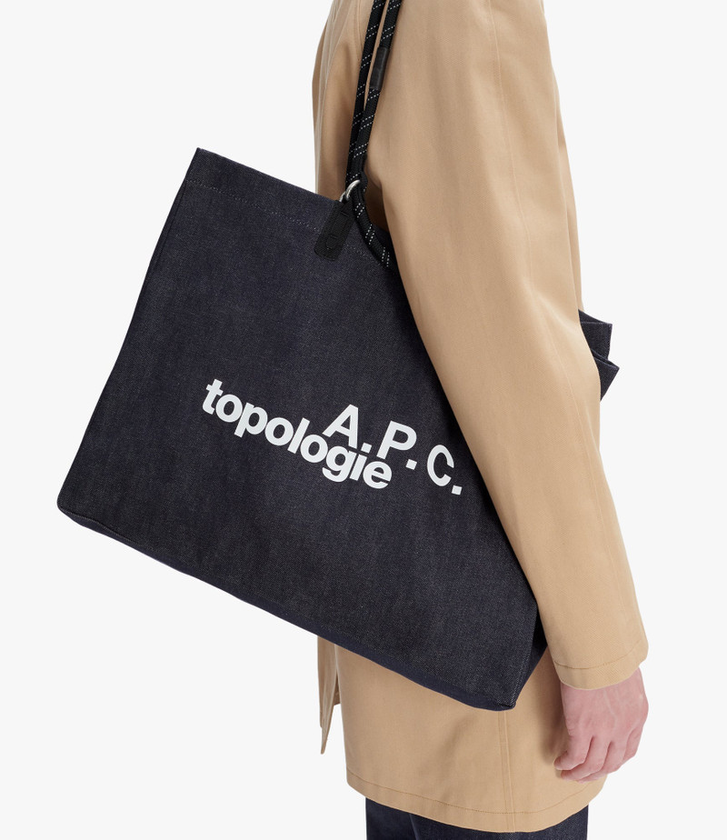 A.P.C. A.P.C. TOPOLOGIE SHOPPING BAG outlook