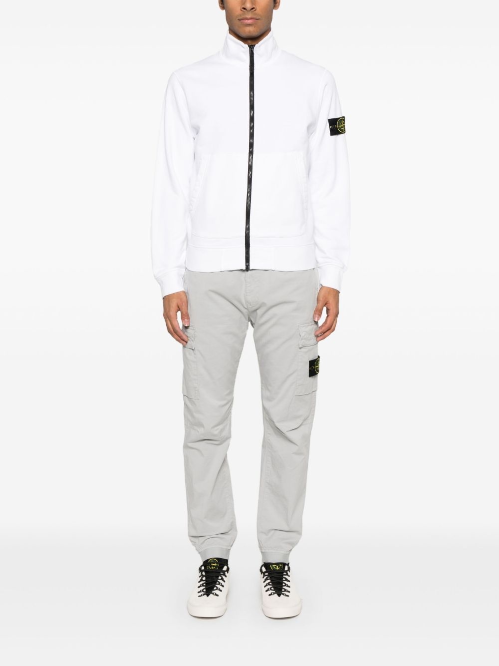 organic cotton fleece sweatshirt - 2