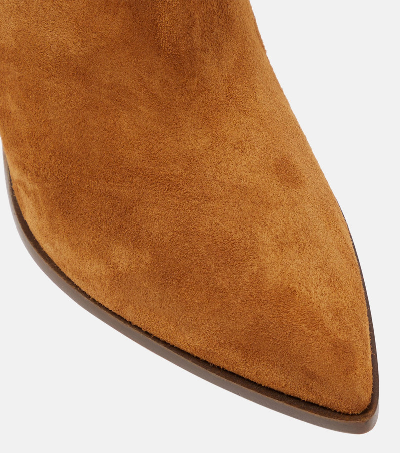 Marfa fringed suede ankle boots 6