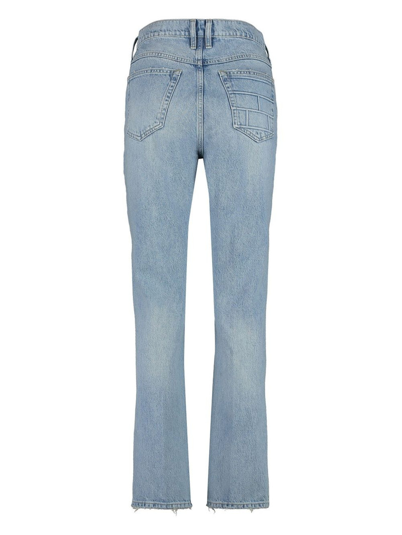 FRAME cotton straight-leg jeans outlook
