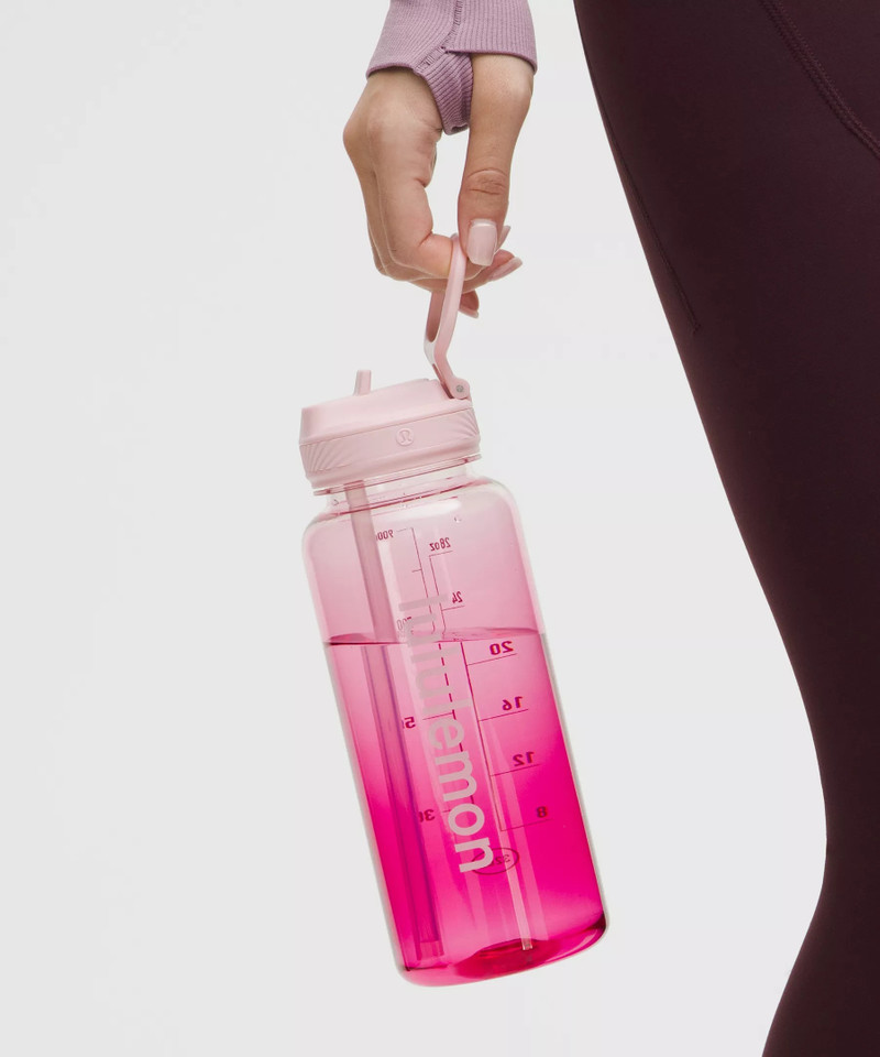 Back to Life Clear Bottle 32oz *Straw Lid 4