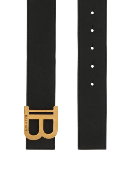 Balmain Leather B-Belt belt outlook