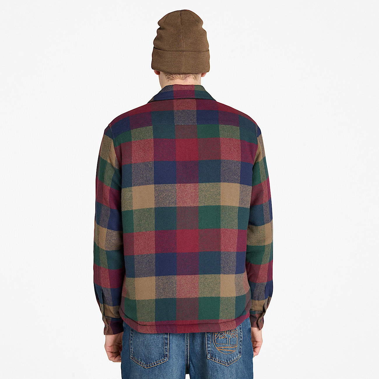 Men's High-Pile Lined Overshirt - 6