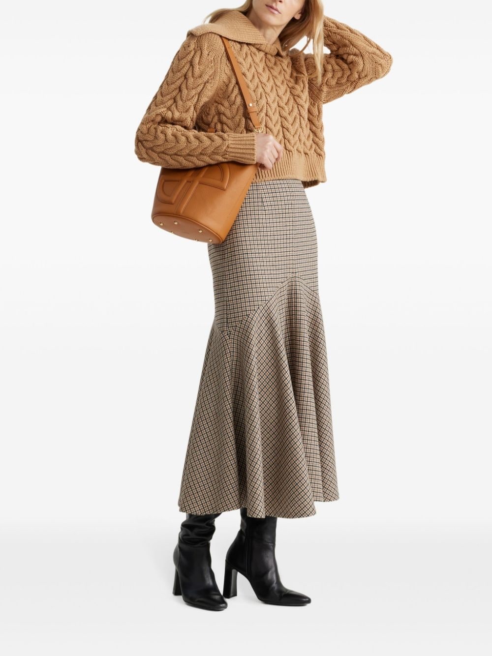 trumpet midi skirt - 2