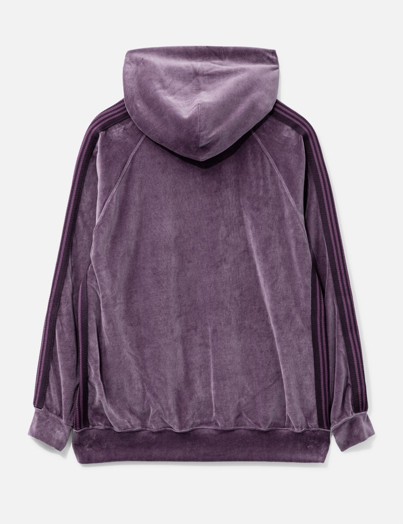 NEEDLES VELOUR TRACK HOODIE outlook