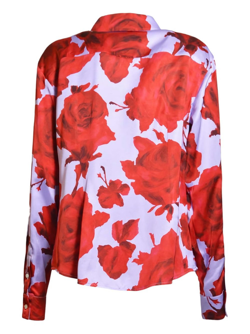 MSGM floral-print shirt outlook