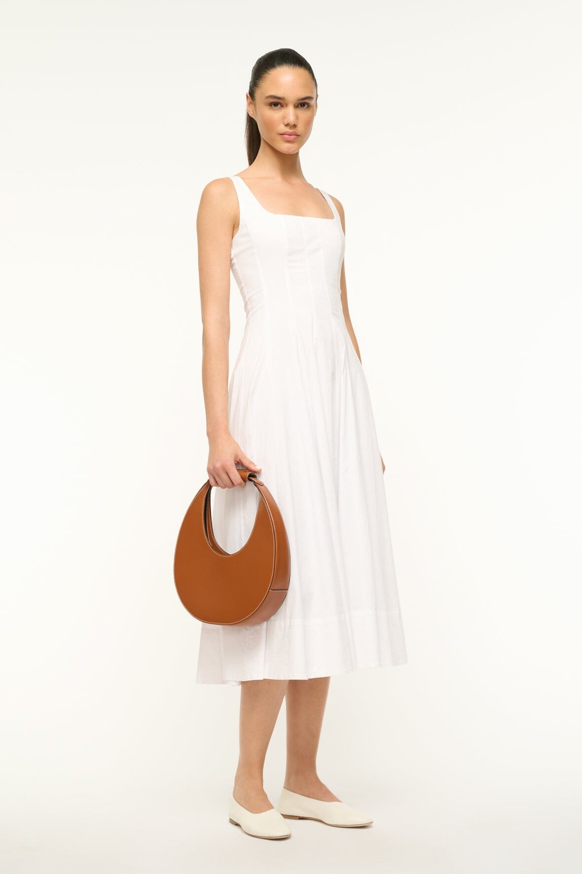 STAUD MOON BAG | SADDLE - 2