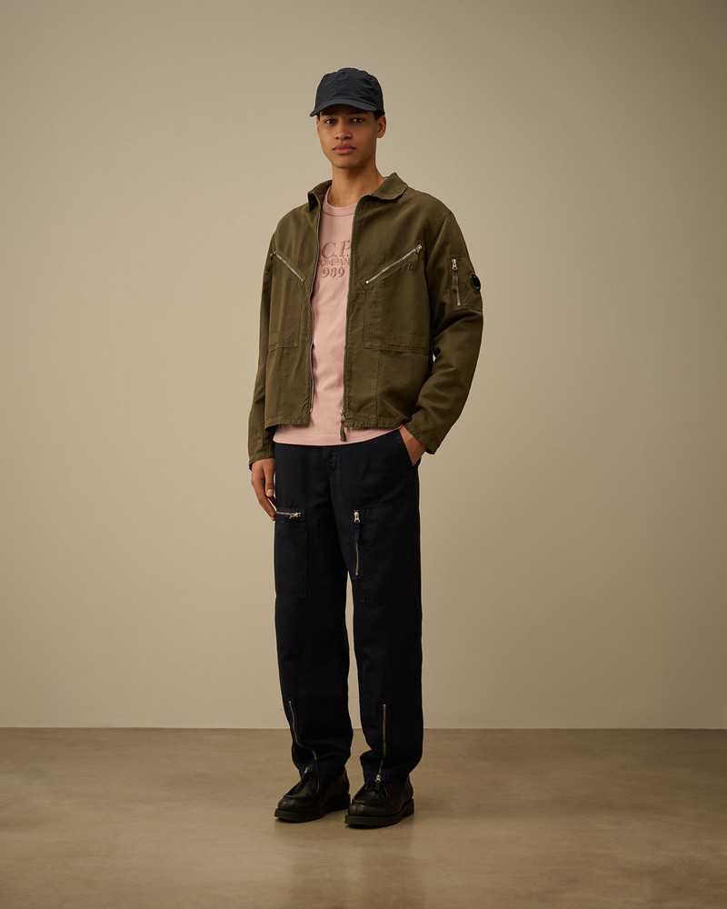 C.P. Company 20/1 Jersey Boxy Logo T-Shirt outlook