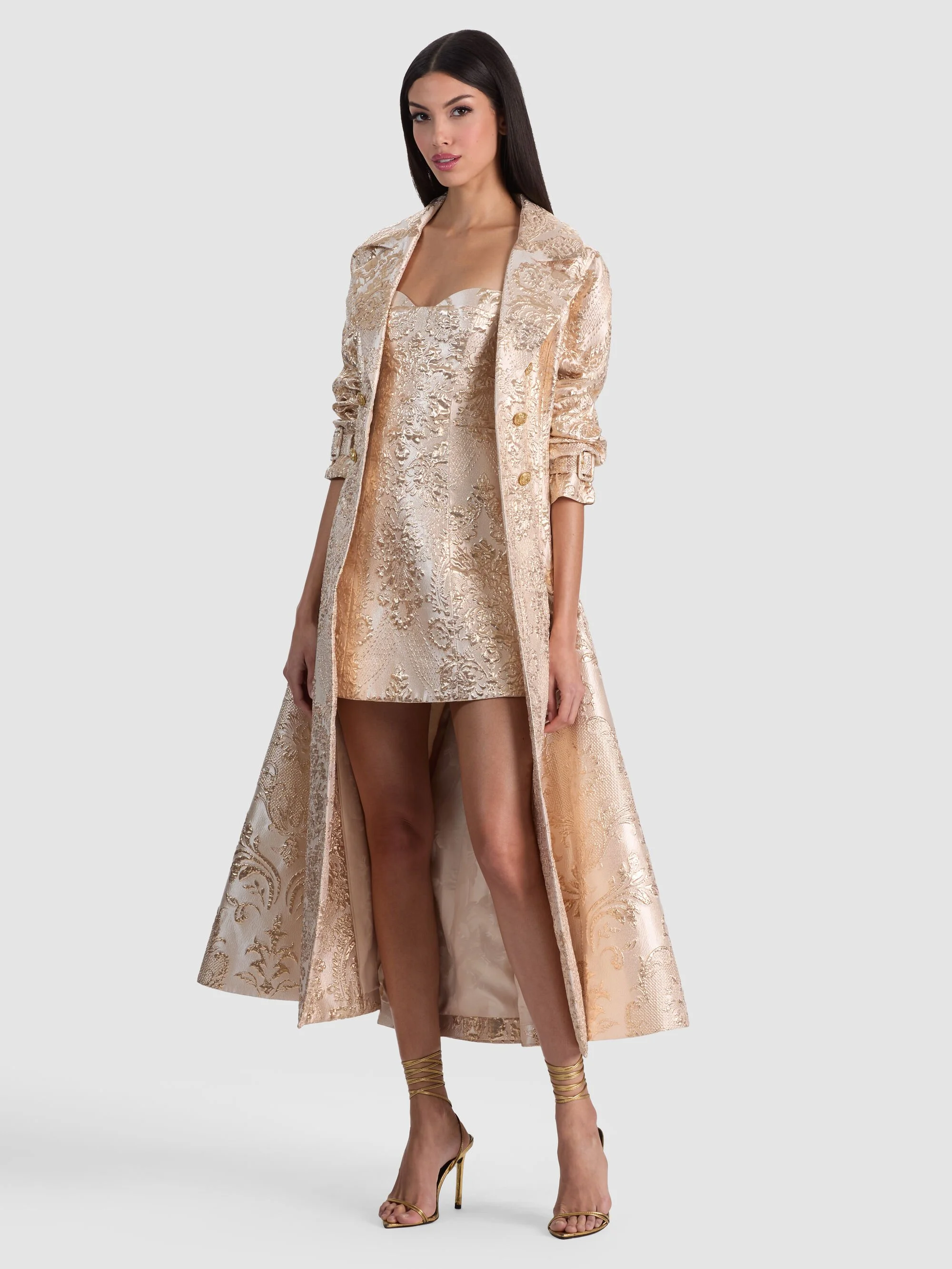 HALLIE PEEKABOO MINI DRESS - 1