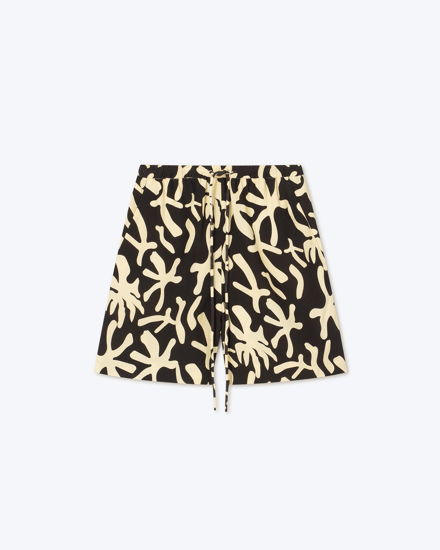 ANNE - Printed crepe shorts - Reef - 1