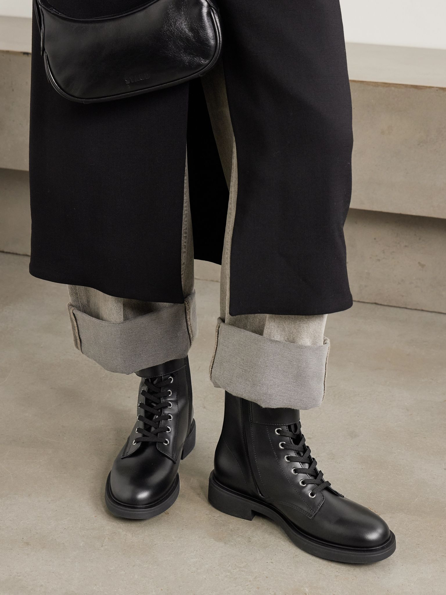Ripley buckled leather ankle boots Black - 2