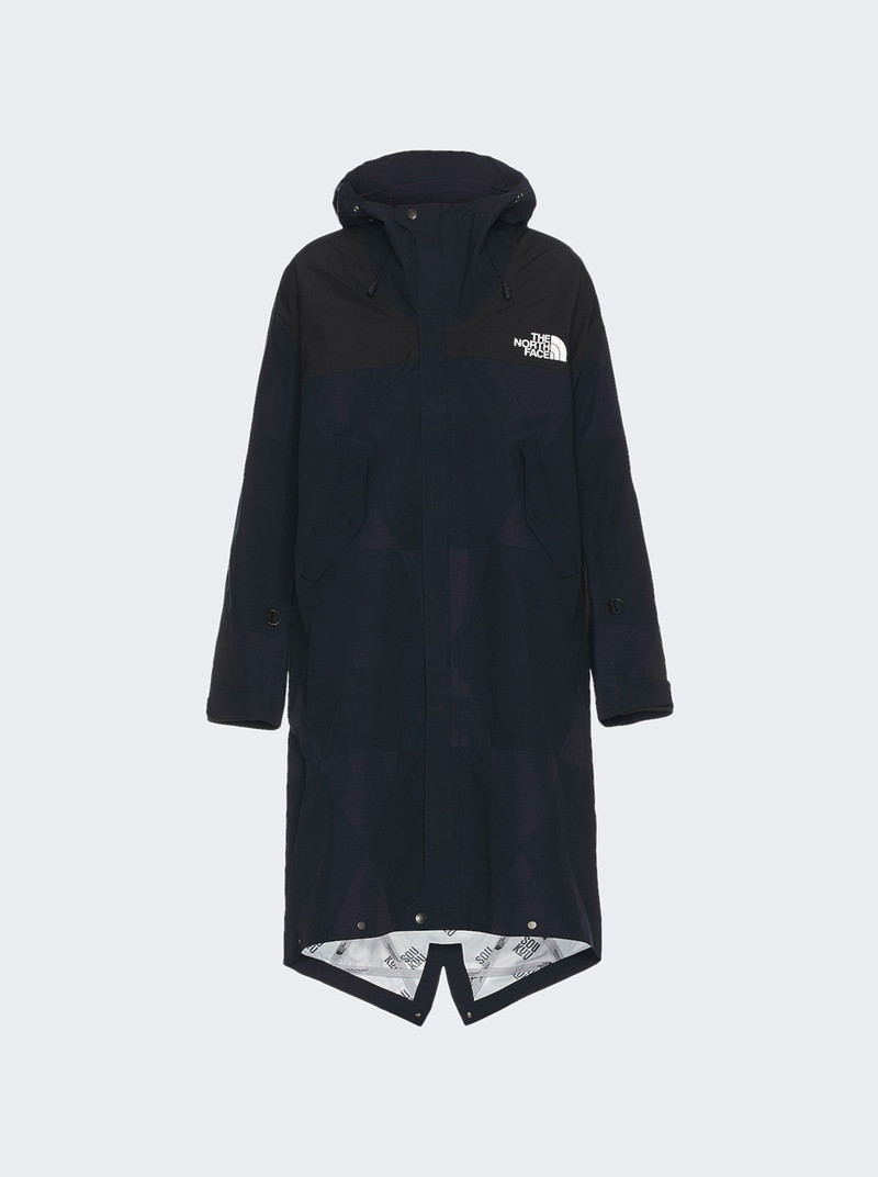X Undercover Geodesic Shell Jacket Navy And Black - 1
