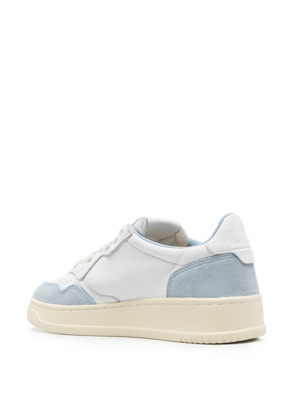 Medalist panelled leather sneakers - 3
