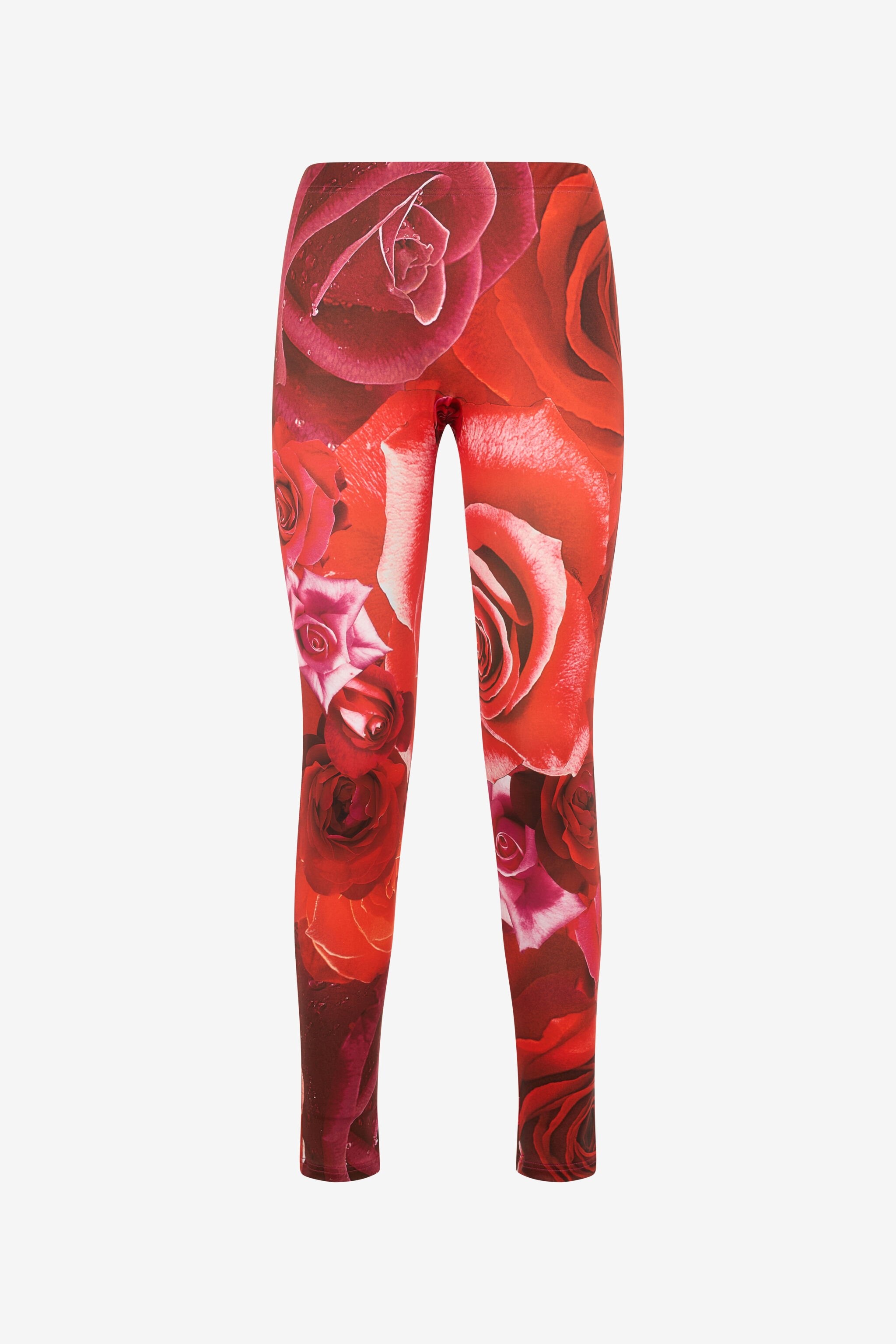 Leggings With Garden Rose Print - 1