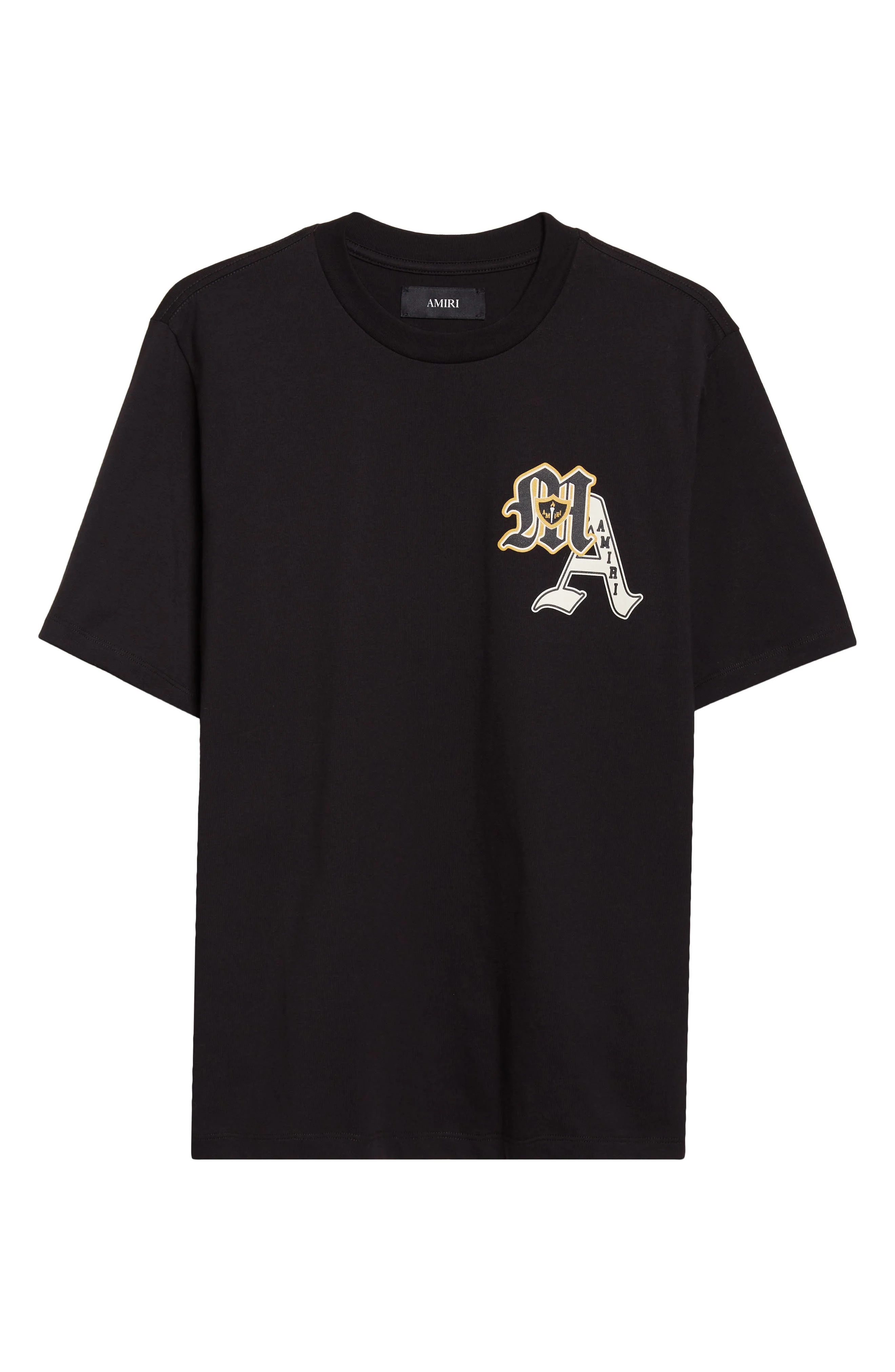 AMIRI Varsity Patch T-Shirt in Black at Nordstrom - 1