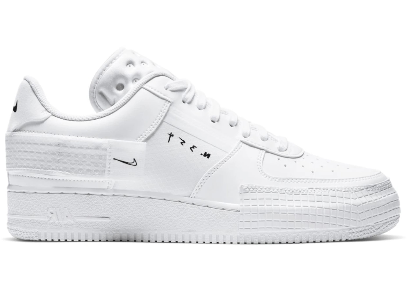 Nike Air Force 1 Low Type 2 Triple White - 1