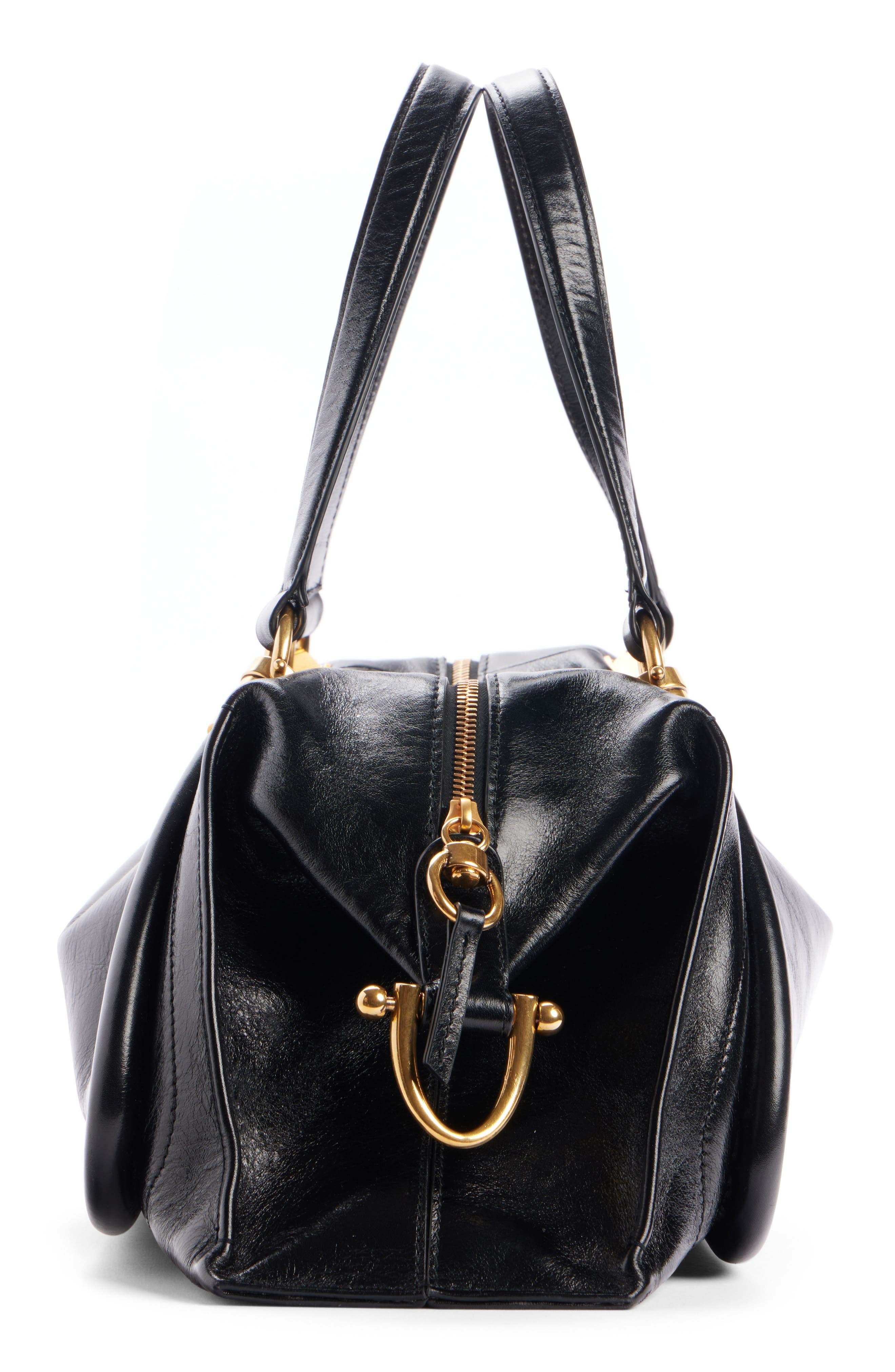 Chloé Large Paraty 24 Leather Shoulder Bag in Black at Nordstrom - 4